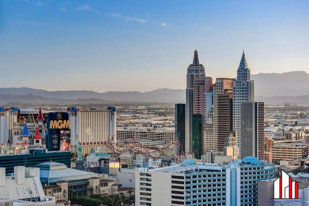 Mgm Signature-28-705 F1 Track & Strip View Balcony Las Vegas Luaran gambar