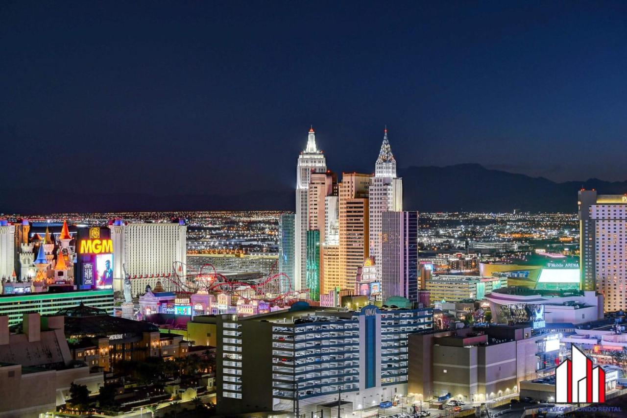 Mgm Signature-28-705 F1 Track & Strip View Balcony Las Vegas Luaran gambar